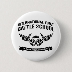 International Fleet Battle School Ender 6 Cm Round Badge