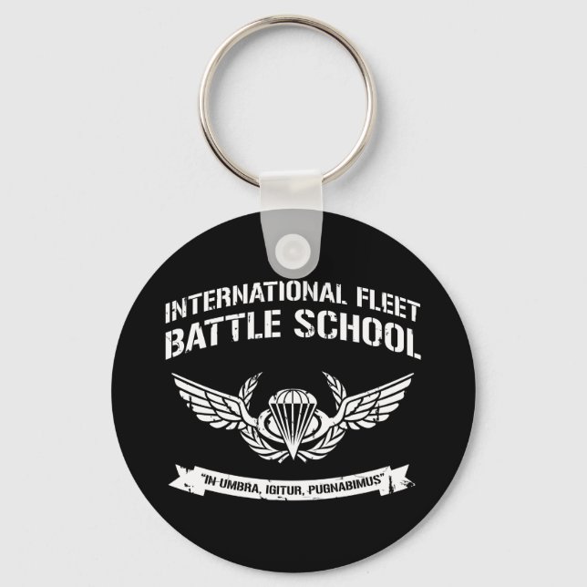 International Fleet Battle School Ender Key Ring (Front)