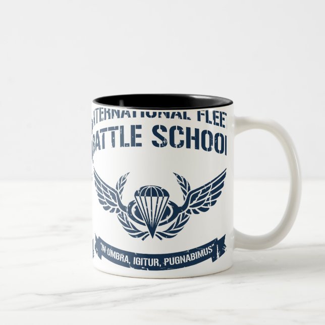 International Fleet Battle School Ender Two-Tone Coffee Mug (Right)