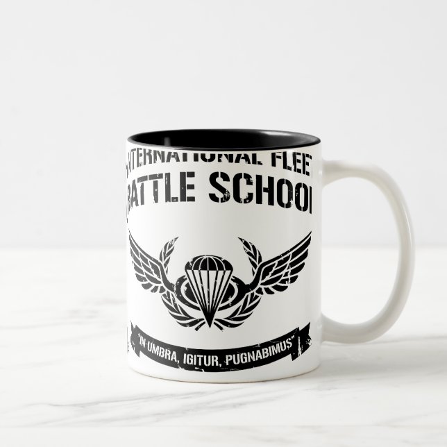 International Fleet Battle School Ender Two-Tone Coffee Mug (Right)