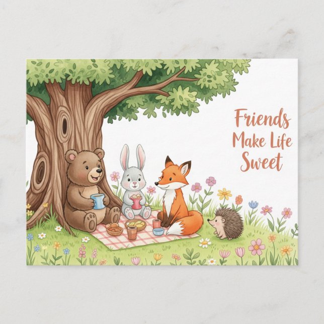 International Friendship Day Postcard (Front)