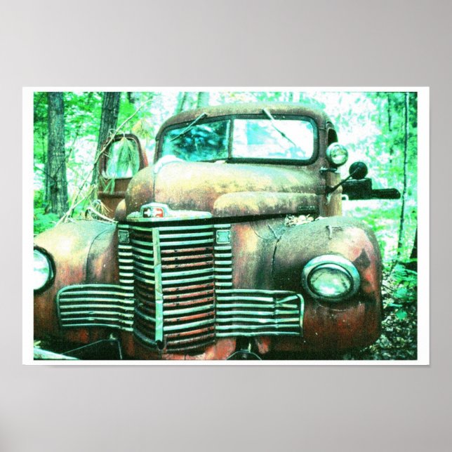 International Harvester Truck Poster (Front)