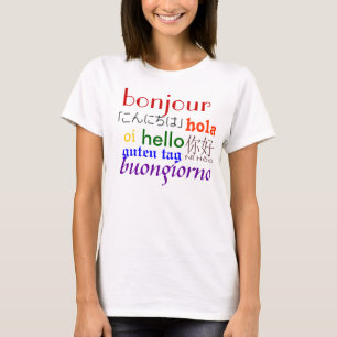 International Hello T-Shirt