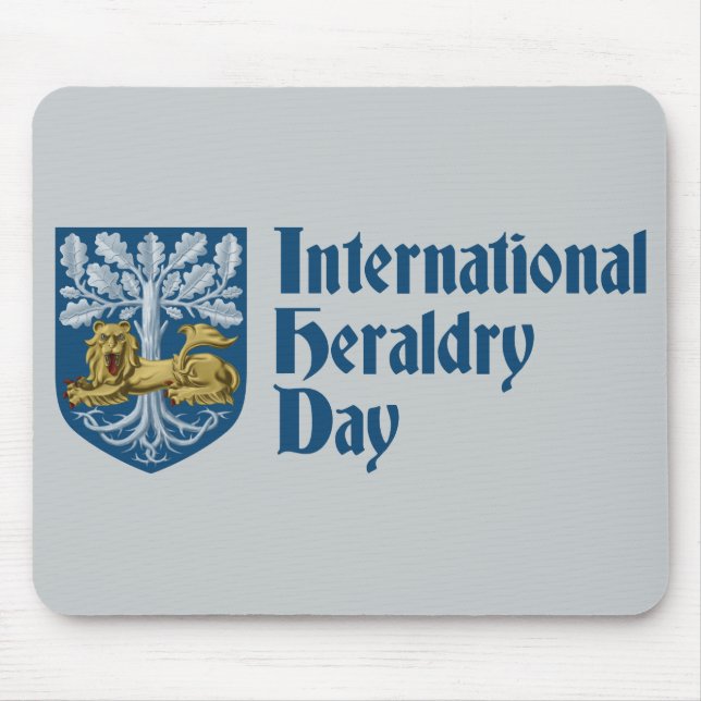International Heraldry Day Mouse Pad (Front)