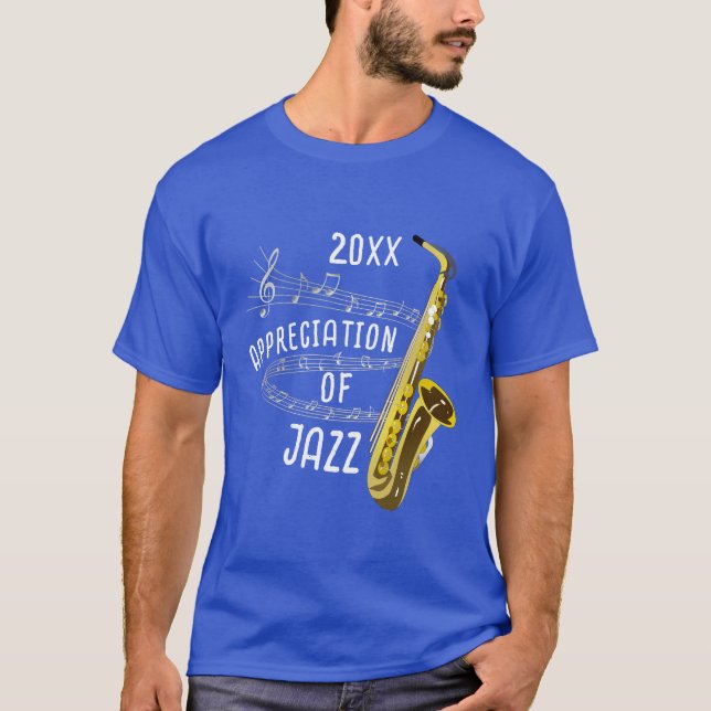 International Jazz Appreciation T-Shirt (Front)
