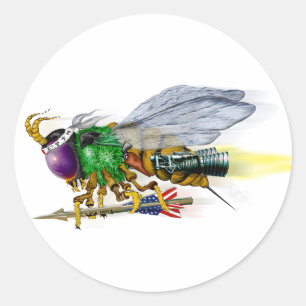 International Killer Bee - LaRue Classic Round Sticker