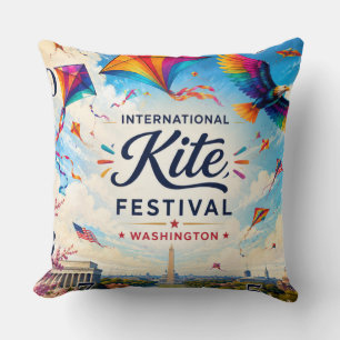 International Kite Festival Washington  Cushion