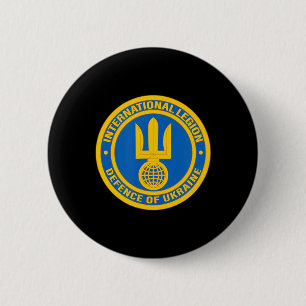 International Legion of Territorial Defence of Ukr 6 Cm Round Badge