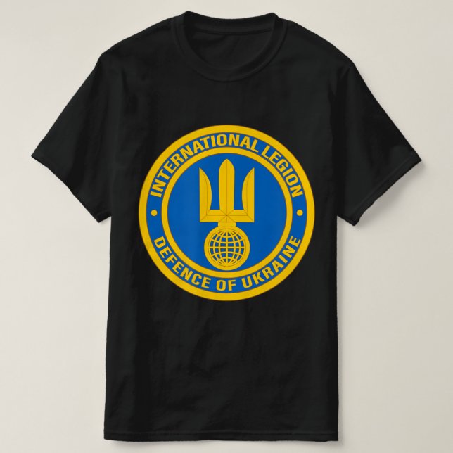 International Legion of Territorial Defence of Ukr T-Shirt (Design Front)