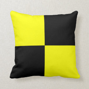 International maritime signal flag letter nautical cushion