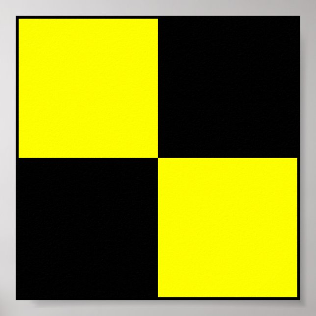 International maritime signal flag letter nautical poster (Front)