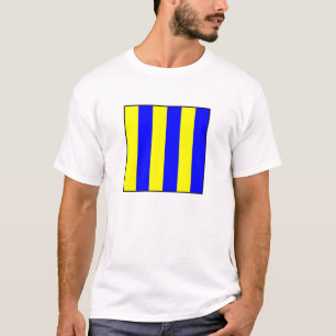 International maritime signal flag letter nautical T-Shirt