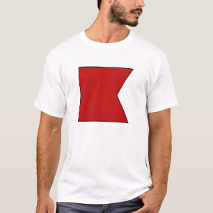 International maritime signal flag letter nautical T-Shirt