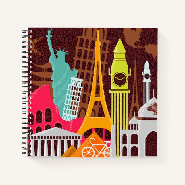 International Monuments Notebook (Front)