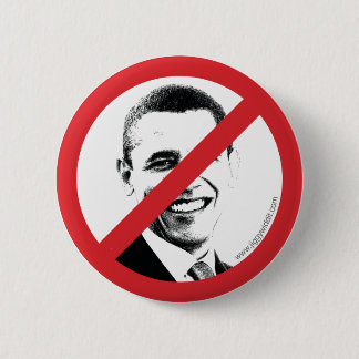 International No! Obama 6 Cm Round Badge