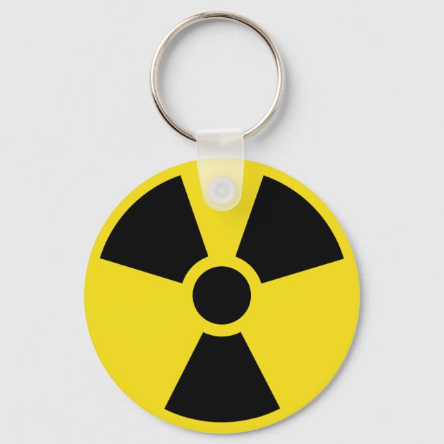 International Nuclear Sign Key Ring (Front)