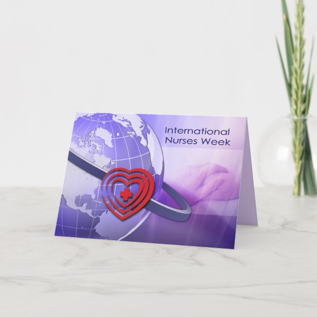  International Nurses Week Custom  Thank You Card (Front)