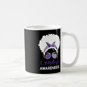 International Overdose Awareness Day 2022 Purple R Coffee Mug