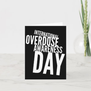 International Overdose Awareness Day 2 Card