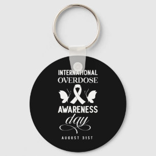 International Overdose Awareness Day Key Ring