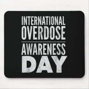 International Overdose Awareness Day Purple  Mouse Pad