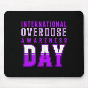 International Overdose Awareness Day - Purple Mouse Pad