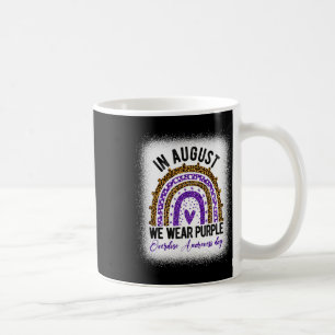 International Overdose Awareness Day Purple Rainbo Coffee Mug