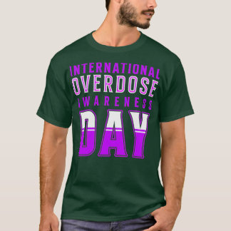 International Overdose Awareness Day - Purple T-Shirt