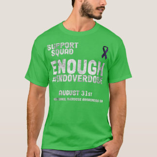 International Overdose Awareness Day Ribbon Women  T-Shirt