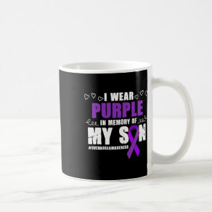 International Overdose Awareness Wear Purple Ribbo Coffee Mug