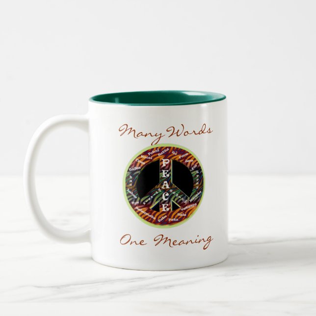 International Peace Mug (Left)