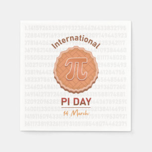 International Pi Day Napkin