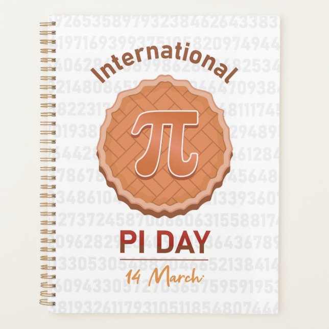 International Pi Day Planner (Front)