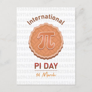 International Pi Day Postcard