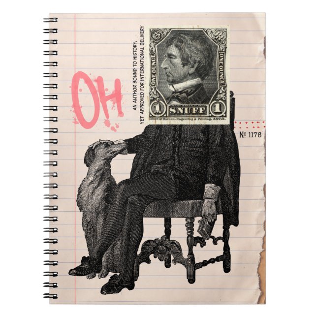 International Postage Required Notebook (Front)