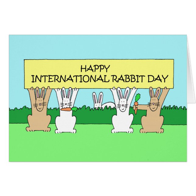 International Rabbit Day September 26th (Front Horizontal)
