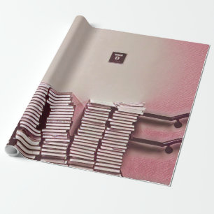 International school library day gift idea wrapping paper