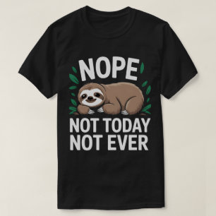 International Sloth Day 2025: Lazy Celebration T-Shirt