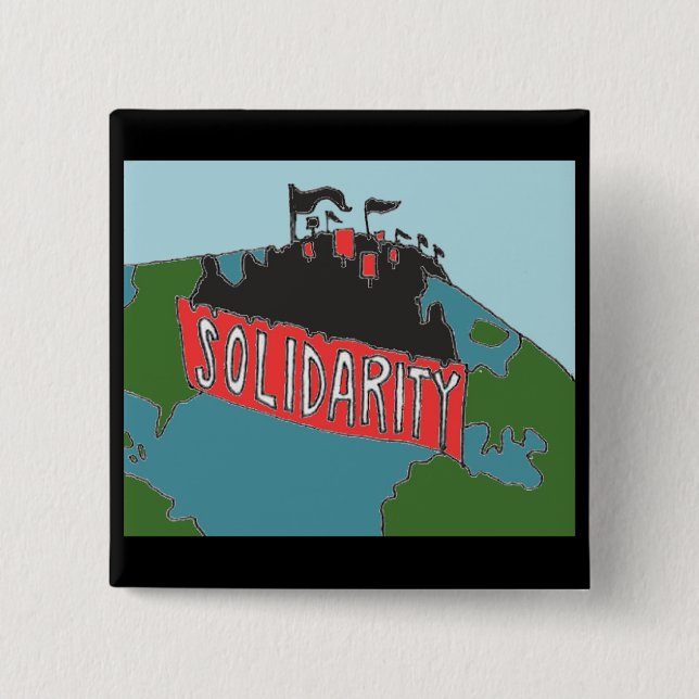 International Solidarity button (Front)