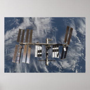 International Space Station 12 Poster