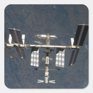 International Space Station 13 Square Sticker