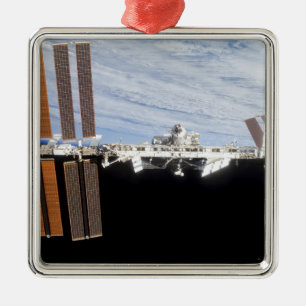 International Space Station 21 Metal Ornament