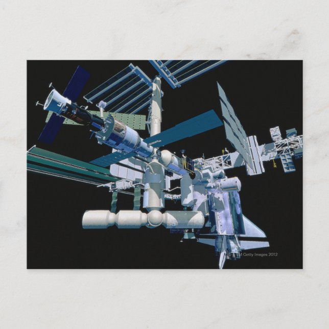 International Space Station 3 Postcard (Front)