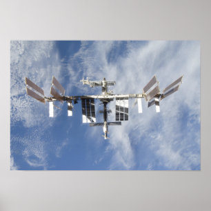 International Space Station 6 Poster