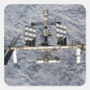International Space Station 6 Square Sticker