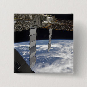 International Space Station 7 15 Cm Square Badge