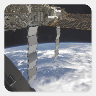 International Space Station 7 Square Sticker