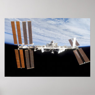 International Space Station 8 Poster