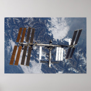 International Space Station 9 Poster