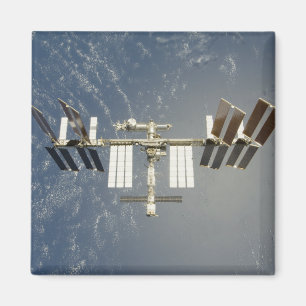 International Space Station backdropped Magnet